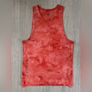 Lululemon Always Agile Tank top coral diamond‎ dye men’s S